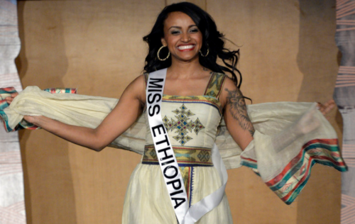 Miss Ethiopia Muluwerk Hale